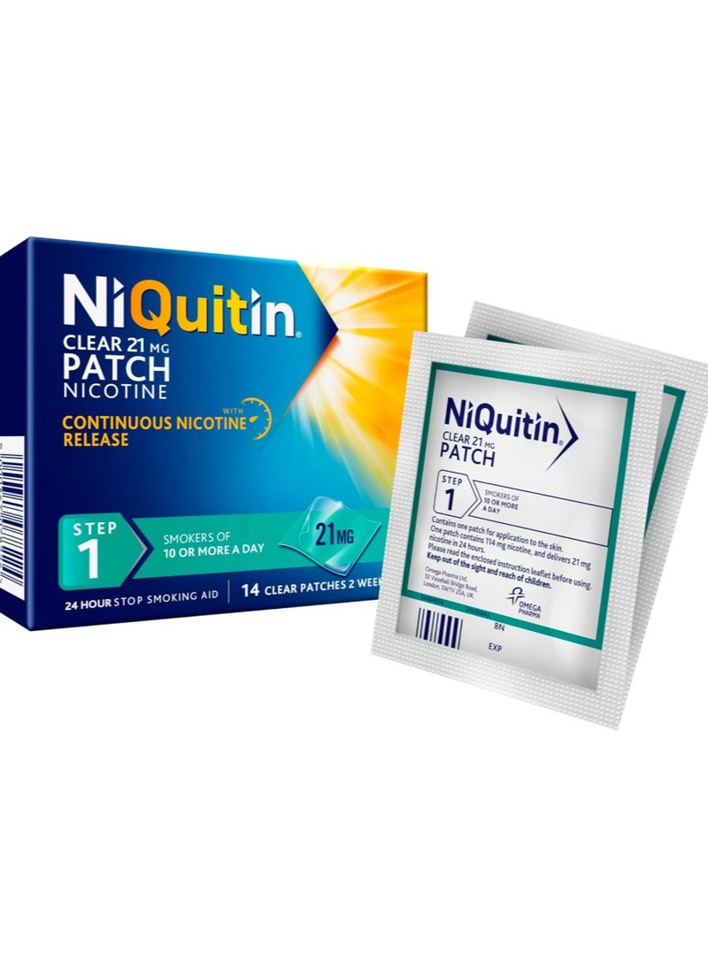 NiQuitin NiQuitin 21 mg Nicotine Patch - Step 1	14 patches  - Image 4