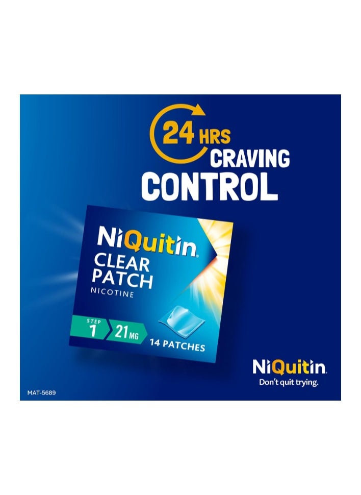 NiQuitin NiQuitin 21 mg Nicotine Patch - Step 1	14 patches  - Image 3