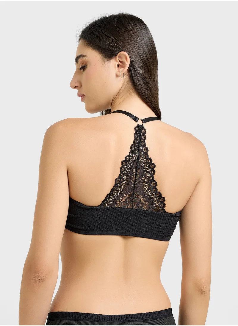 Ginger Bralette With Laced Back