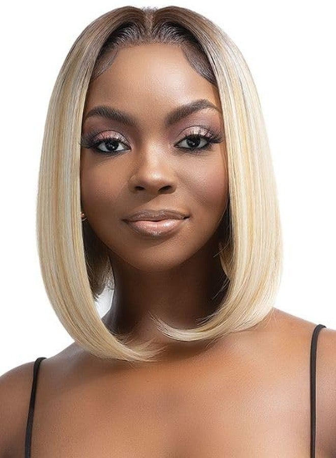 Janet Collection Melt 100% Human Hair-Prime Unimix HD 360 Lace 13x6 Frontal Wig - Bryn - Image 1