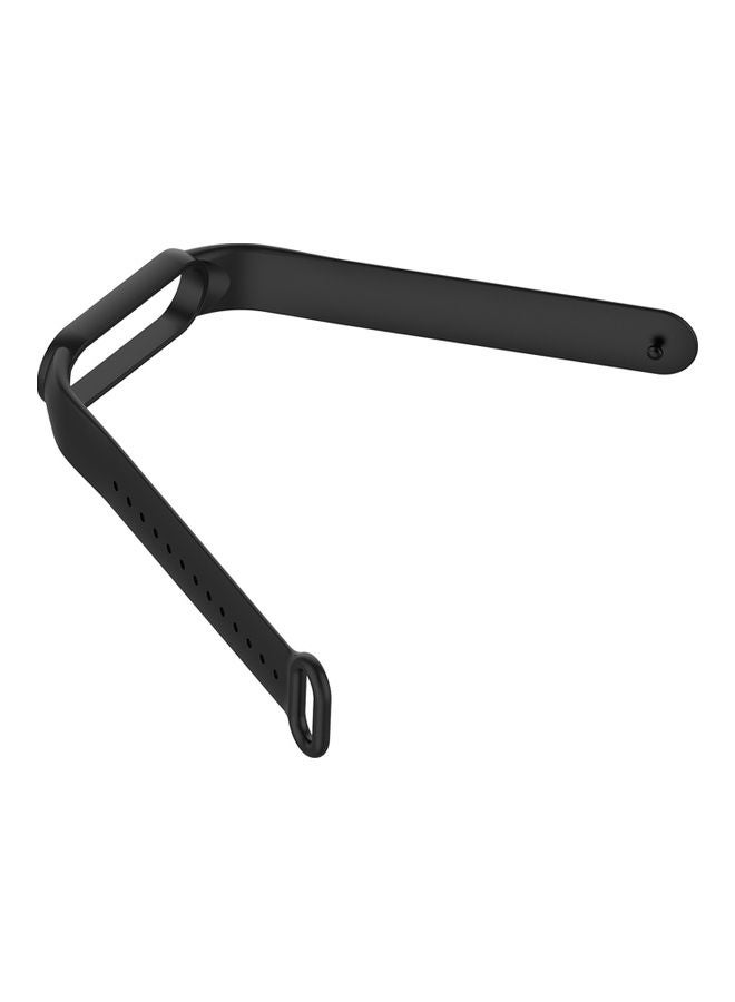 اليشمك سوار بديل لساعة شاومي مي باند 5/6. أسود - Image 4