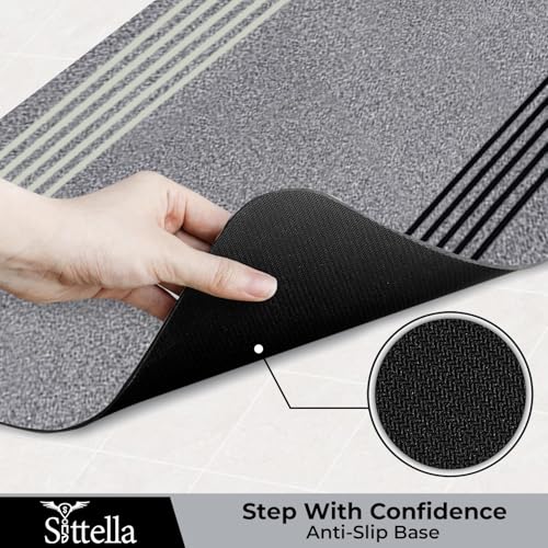 SITTELLA Combo - 3 Pcs (45x80 | 45x100 | 45x120 cm) Mat Kitchen Floor Mats – Super Absorbent, Anti-Skid, Fast Drying & Washable Mats for Kitchen Sink, Counter & Platform Area - Image 5
