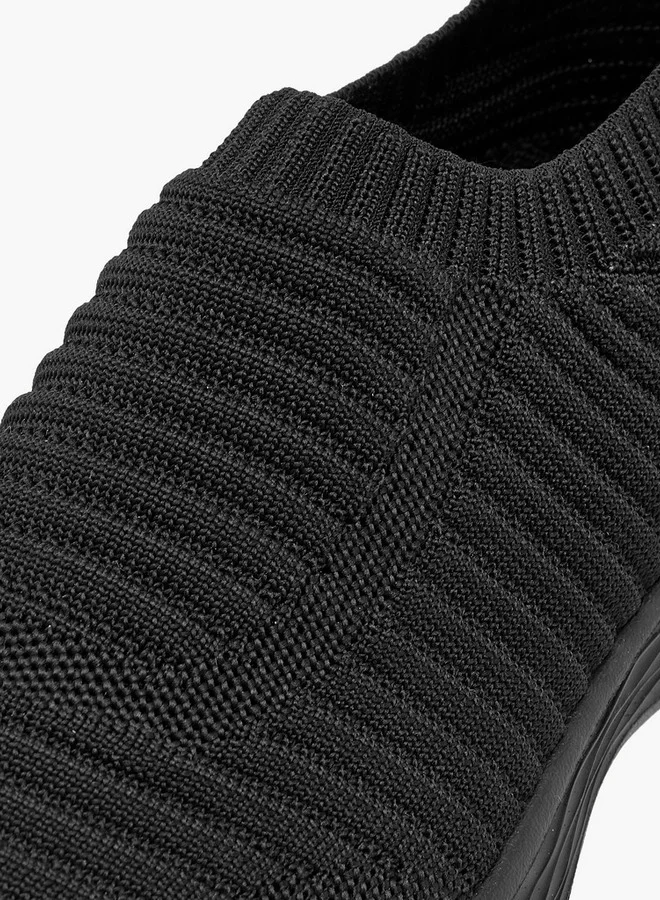 Oaklan by Shoexpress Women's Textured Slip-On Sneakers