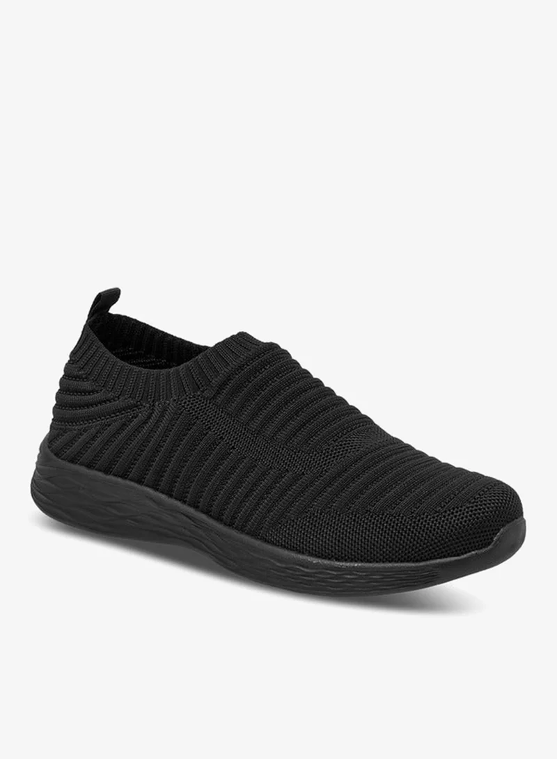 Oaklan by Shoexpress Women's Textured Slip-On Sneakers