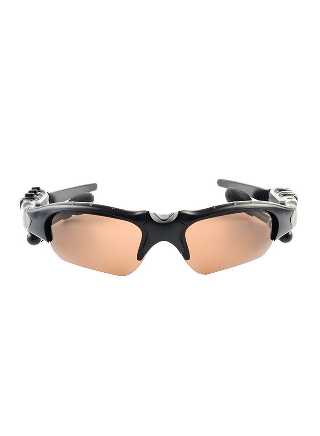 Wireless Smart Stereo BT Rotatable Eyewear Brown - Image 1