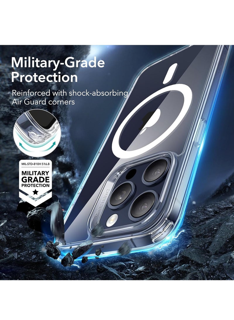 DUSALA IPhone 15 Pro Max Case Camera Control Compatible with MagSafe Shockproof Military-Grade Protection Magnetic Phone Case for iPhone 15 Pro Max Classic Hybrid Case Clear - Image 3