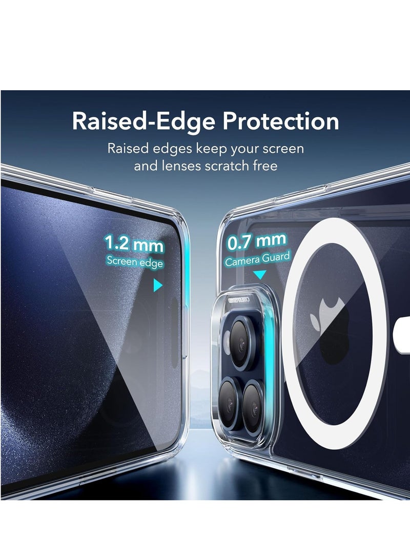 DUSALA IPhone 15 Pro Max Case Camera Control Compatible with MagSafe Shockproof Military-Grade Protection Magnetic Phone Case for iPhone 15 Pro Max Classic Hybrid Case Clear - Image 5