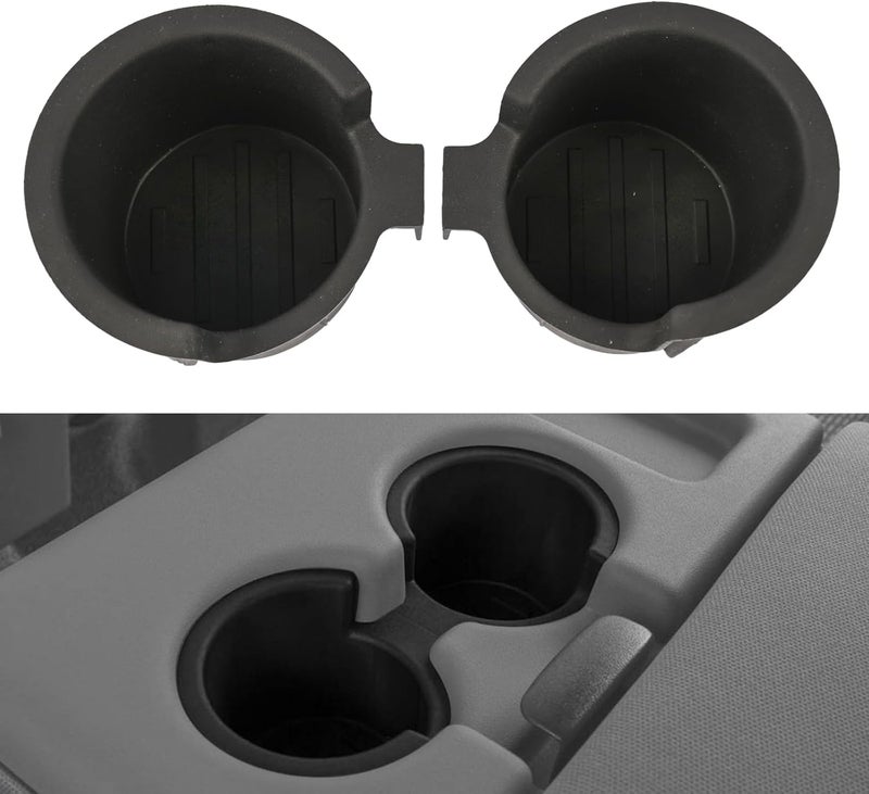 Getfarway Jump Seat Center Console Cup Holder Insert BC3Z-2813562-DA BC3Z-2813562-EA Compatible with Ford F250 F350 F450 F550 Super Duty 2011-2016 - Image 1