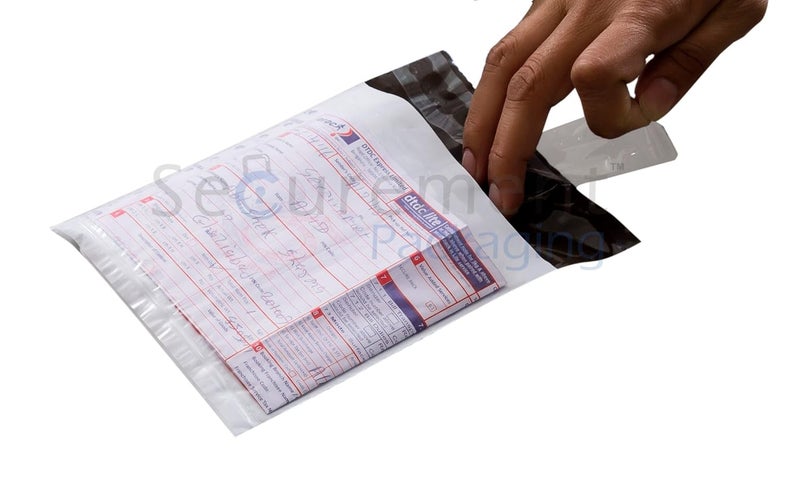 SECUREMENT Security Poly Courier bag Envelopes with POD pouch (6 x 8 inches) - 250 Packs - Image 4