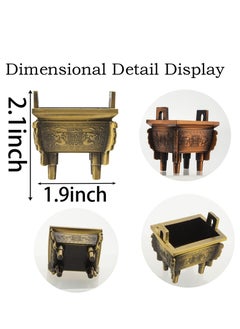 Excefore Retro Incense Burner, Creative Home, 2 Pcs Mini Incense, Burner Creative Home Decor Table Ornament suitable for home decoration  - Image 5