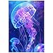 Ulord Great Jigsaw Puzzles for Adults 300 Pieces Glowing Jellyfish Ocean Scene Puzzles for Adults Toys Gift Family Decoration Kids Puzzle - Image 2