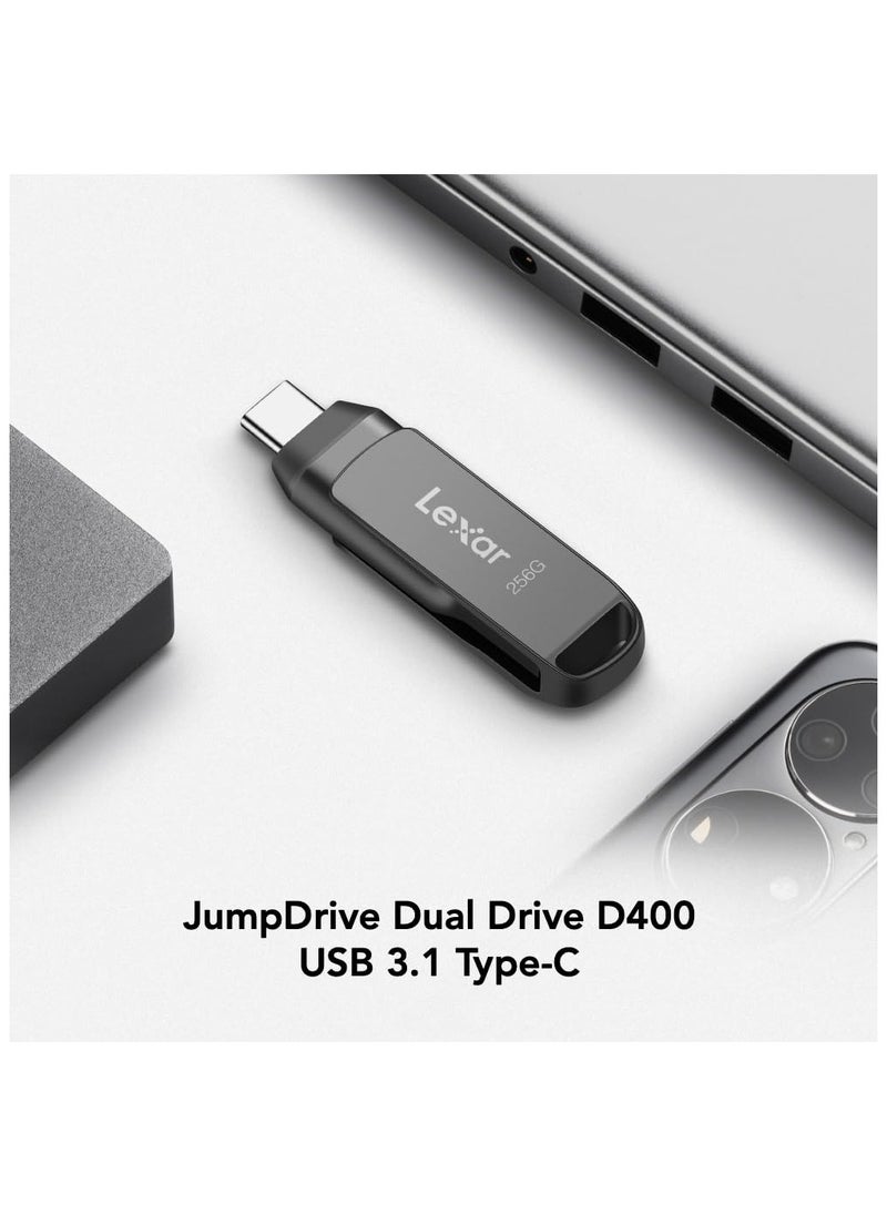 Lexar Lexar LJDD400256G-BNQNG, JumpDrive D400, Titanium, 256GB  - Image 2