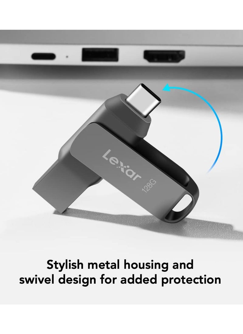 Lexar Lexar LJDD400256G-BNQNG, JumpDrive D400, Titanium, 256GB  - Image 5