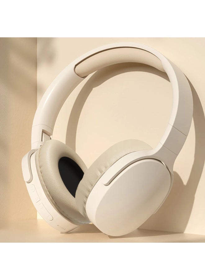 سماعات رأس ستيريو محيطية طويلة العمر لاسلكية تعمل بتقنية البلوتوث وسماعات أذن رياضية لتقليل الضوضاء - Image 1