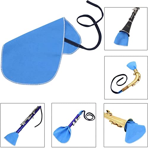 SKYNEO Saxophone Cleaning kit, Clarinet Cleaning Kit with Maintenance Kit,Cork Grease,Swab,Strap,Cleaning Cloth,Thumb Rest,Reed Case,Mouthpiece Brush and More - Image 3