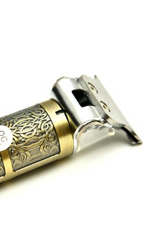 ELORA Rechargeable Beard & Hair Trimmer with Fashion Design EL-PC-1856 Golden  - Image 5