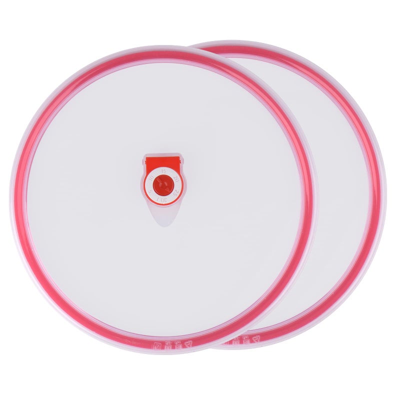 Bowl Covers for KitchenAid Stand Mixer 2pcs Transparent Silicone Button Closure Fits 455QT Stainless Steel Bowl Prevents Spills Dishwasher  Microwave Safe