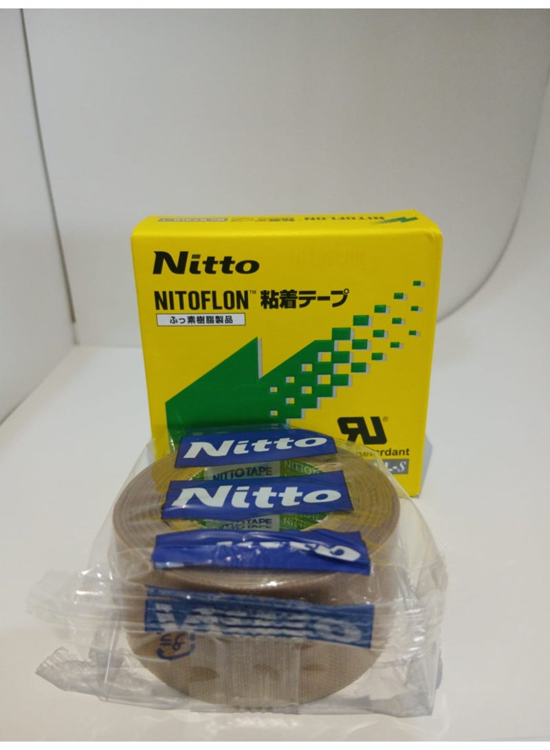 Nitto Teflon Adhesive Tape size: 0.13T.mmx25W.mmx10Lm - Image 1