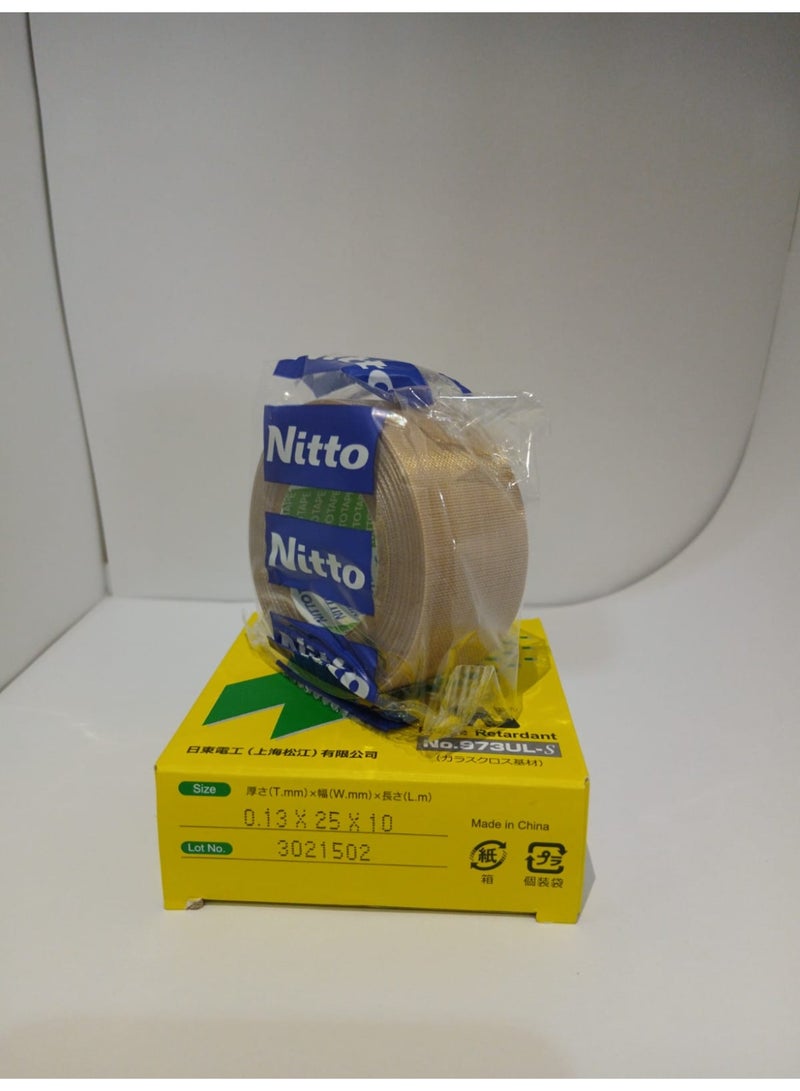 Nitto Teflon Adhesive Tape size: 0.13T.mmx25W.mmx10Lm - Image 3