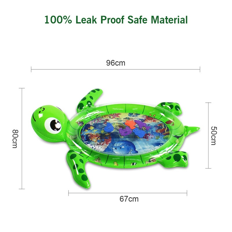 Inflatable Baby Water Mat Infant Tummy Time Playmat Toddler Fun Activity Center Kids Toys for Boys Girls - Image 5