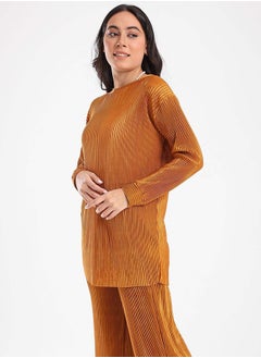 Carina ribbed-voile-blouse 