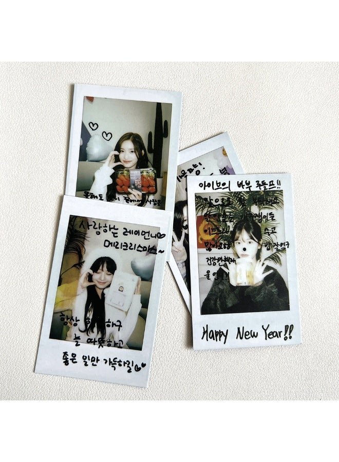 NIBEMINENT 6 Pcs Kpop IVE Polaroid Lomo Cards Card For Fans Collection Gifts - Image 3