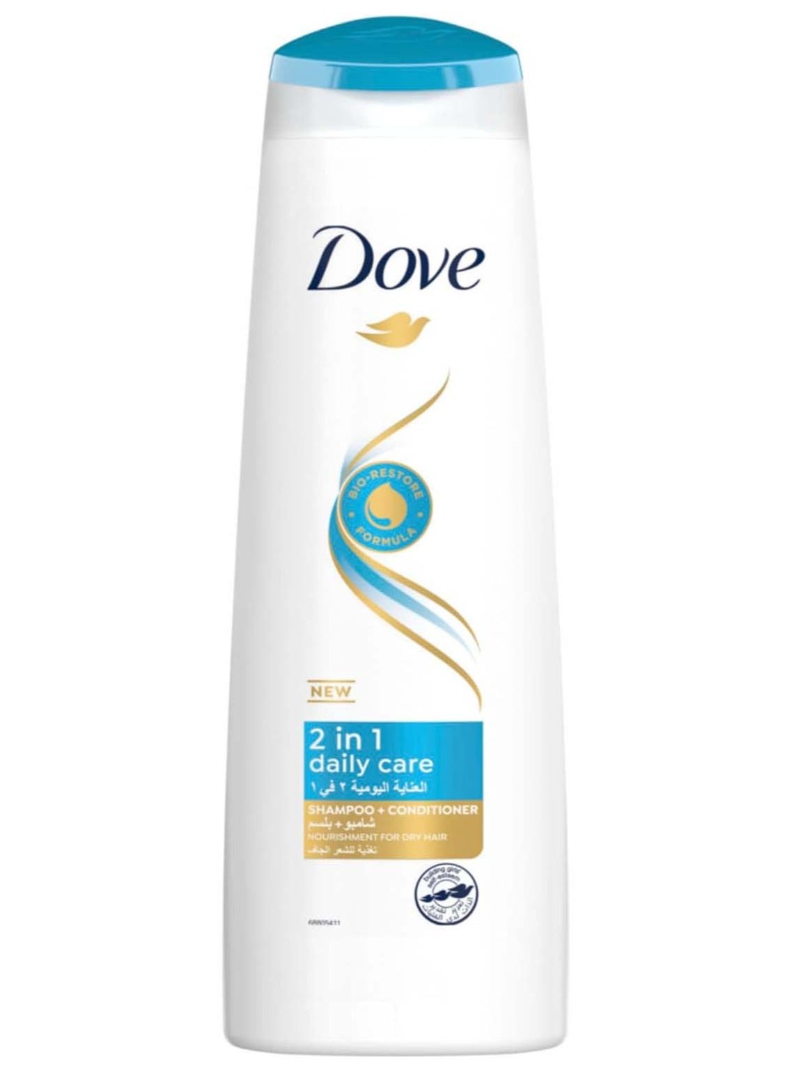 Dove 2-In-1 Nutritive Solutions Daily Care Shampoo Plus Conditioner 400ml