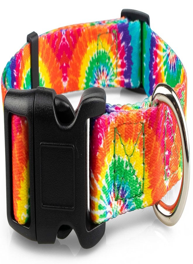 Limeloot Tie Dye Dog Collar for Female and Male Dogs, Medium - Image 3