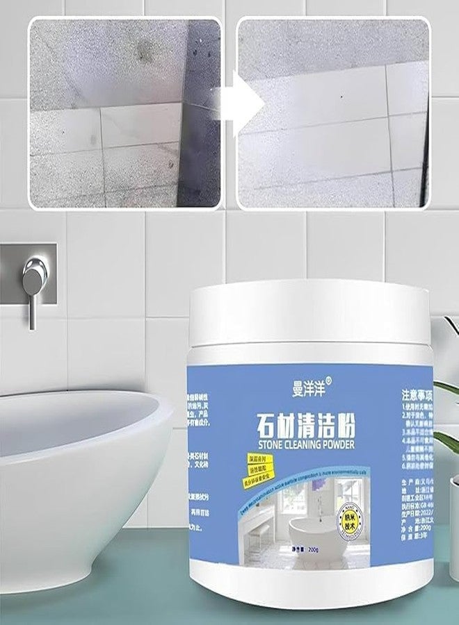 Redvant Stone Marble Cleaner Powder, Granite Cleaning Powder for Floor Cleaner Remove Bathroom, Toilet, Kitchen, Bedroom, Living Room, Office, Home (200 gm) - Image 2