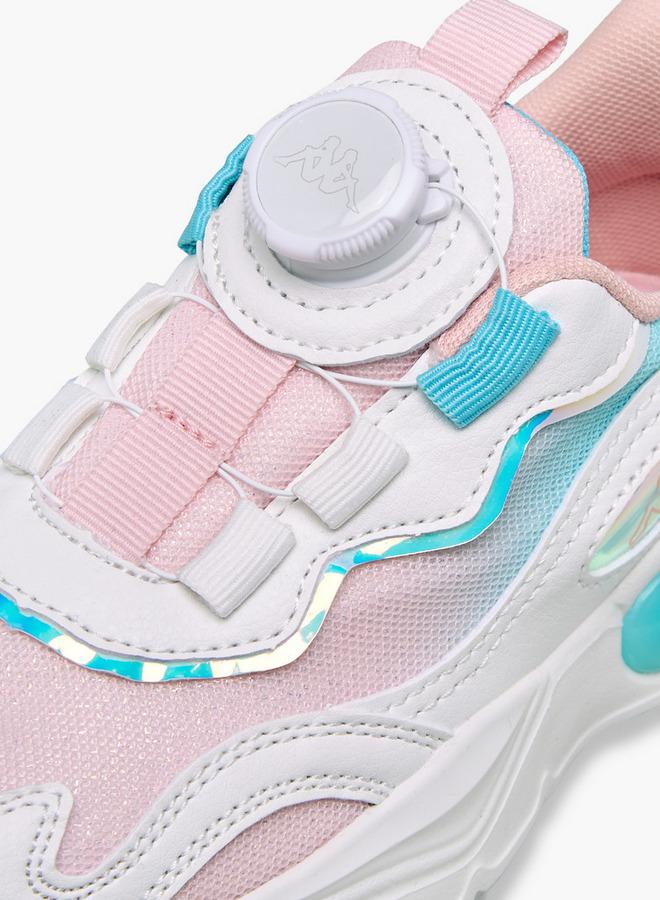 Kappa Girls Rotating Buckle Low Top Sneakers - Image 4