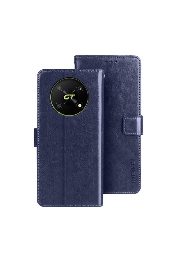 The Bros Case For Honor X40 GT Crazy Horse Texture Leather Phone Case