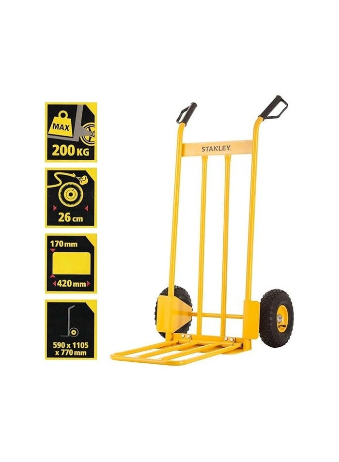 Stanly Stanley HT535 Sack Truck, Yellow, SXWTD-HT535 - Image 2