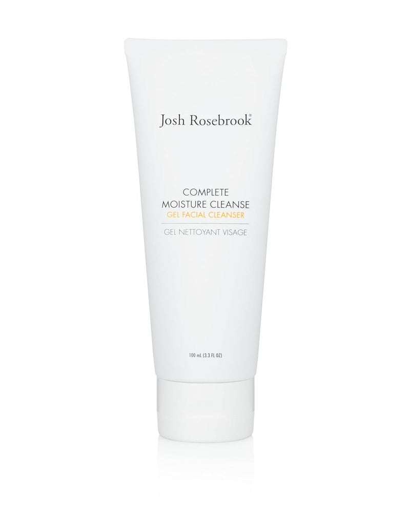 Josh Rosebrook  Complete Moisture Cleanse Gentle gel facial cleanser Gentle effective pH balanced cleanser for all skin types 100mL  33 Oz