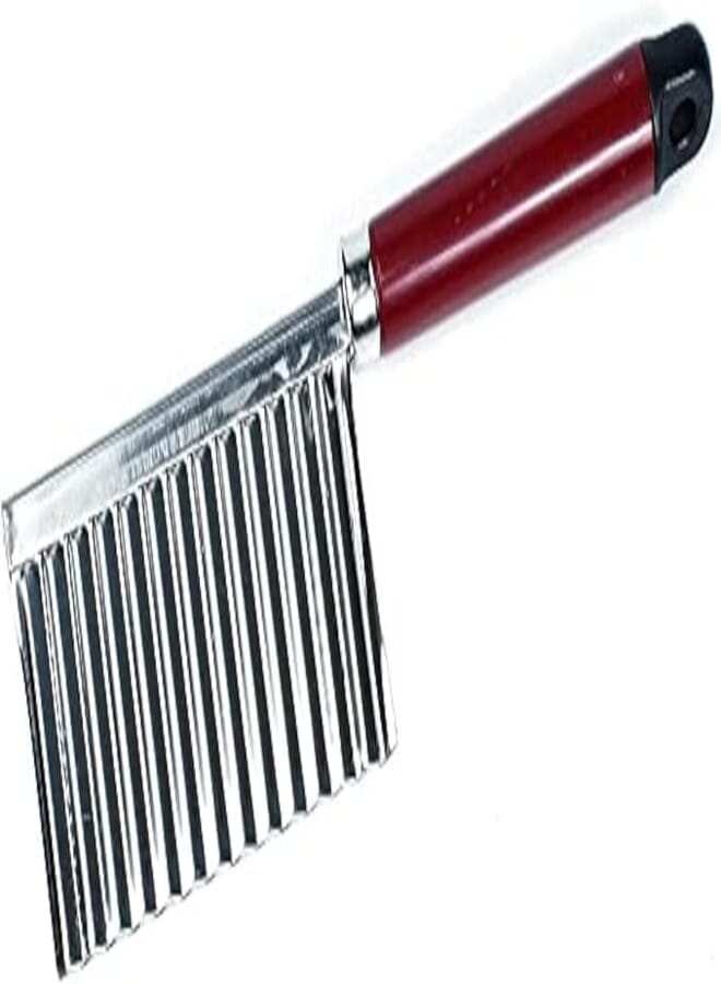 Spaceshoop Potato Wavy Edged Knife Stainless Steel Kitchen Gadget Vegetable Fruit Cutting Peeler Cooking Tools kitchen knives Accessories743_ with one years guarantee of satisfaction and quality