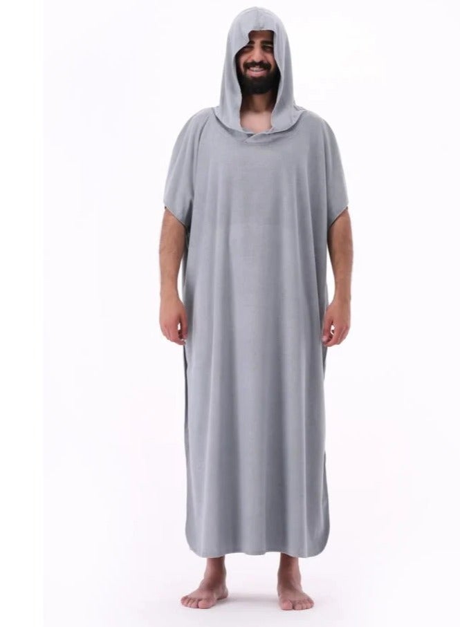 RJ RJ Grey Bathrobe - Image 1