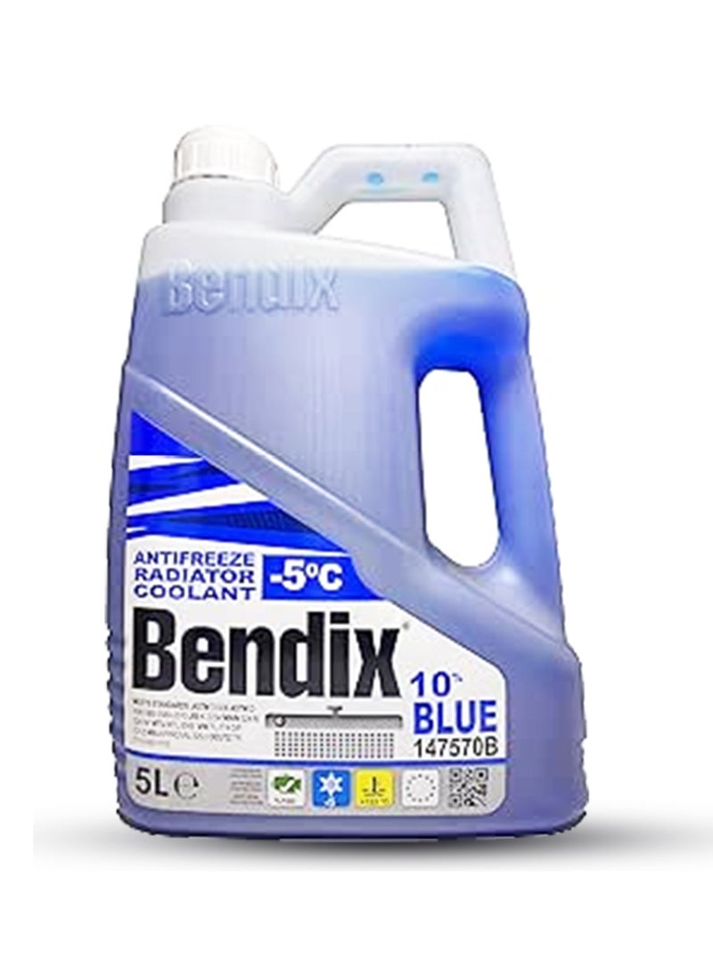 Bendix Bendix Anti-Freeze -5   coolant 5 Liter - Blue Liquid Coolant  10% Concentrate 