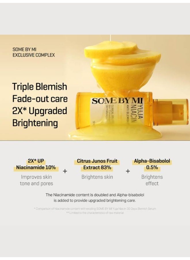 SOME BY MI Yuja Niacin Anti Blemish Serum 50ml (1.69oz) | Brightening Vitamin C + Niacinamide for Dark Spots & Acne Marks | Korean Skincare for Glowing, Even-Toned Complexion | Lightweight Citrus Essence, Hydrating & Non-Sticky | 100% Authentic, Fast Delivery in UAE 50ml - Image 5