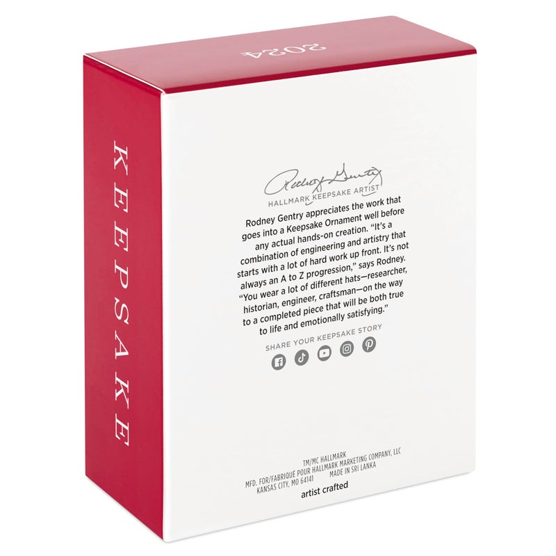 Hallmark Keepsake هولمارك تذكار عيد الميلاد زخرفة 2024 ليتل تيكز سلحفاة رمل هدايا للأطفال - Image 4