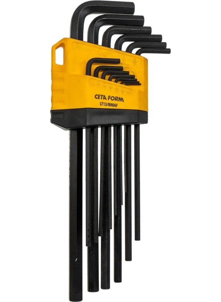 Ceta Form - LT13/800AF Inch(Sea) Long L Allen Key Set 13 Pcs - Image 1