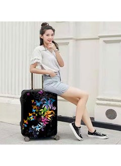 HomarKet Travel Luggage Cover Spandex Suitcase Protector Washable Baggage Covers  - Image 2
