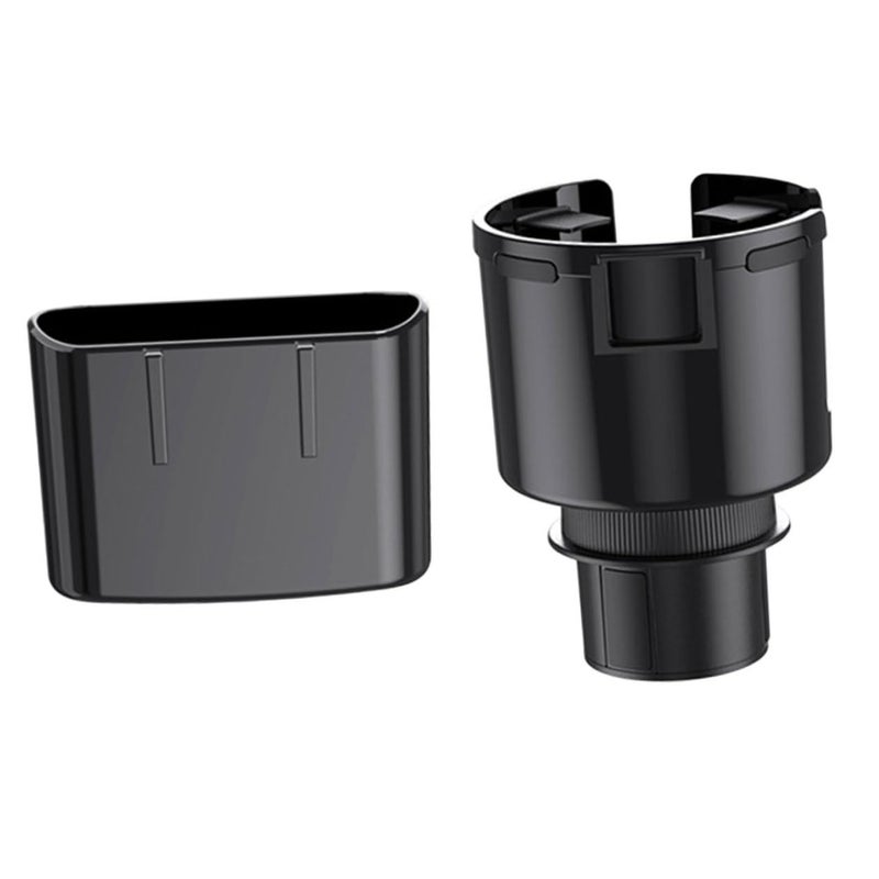 Universal Car Cup Holder Organizer with Multi Function Storage Stand for Water Bottle and Beverage Cup - Image 2