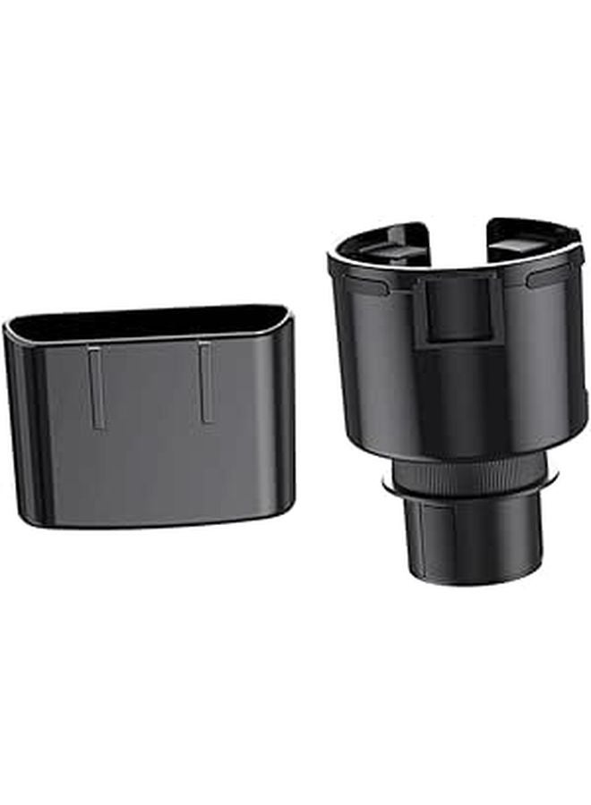 Universal Car Cup Holder Organizer with Multi Function Storage Stand for Water Bottle and Beverage Cup - Image 1