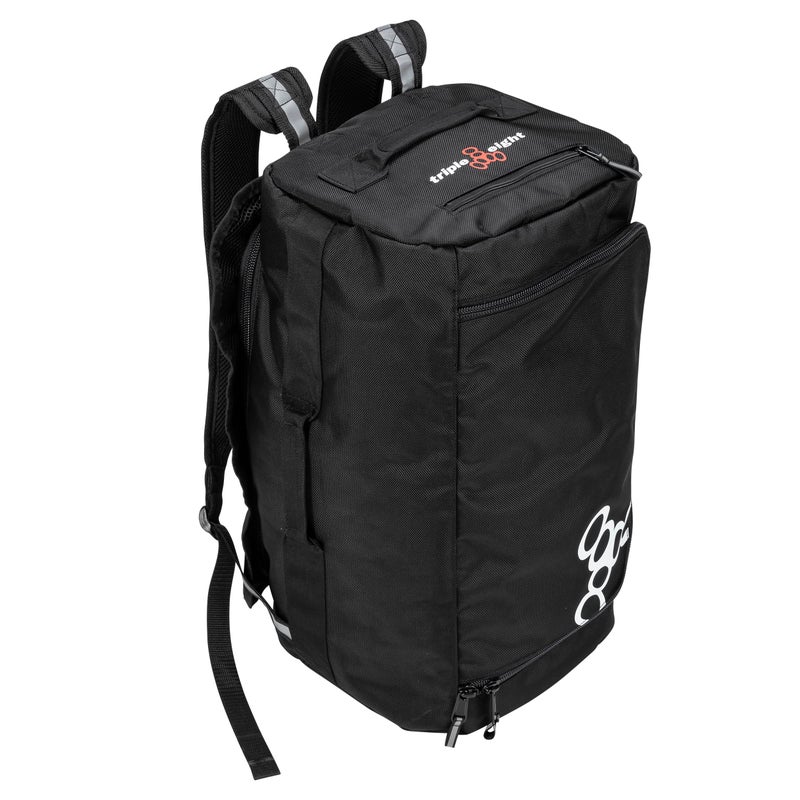 Triple Eight 40L GEAR40 Duffelpack Black MultiPurpose Gear Bag for Skateboarding Roller Skating and Other Action Sports - Image 2
