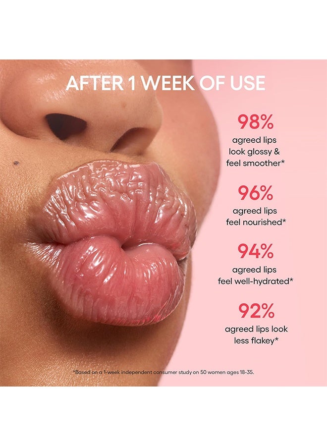 لانيج مجموعة ميني ليف جلوي المكونة من 3 قطع تشمل التوت ، والدب الصمغي ، والفانيليا للحصول على شفاه ناعمة وناعمة ومتوهجة - Image 3