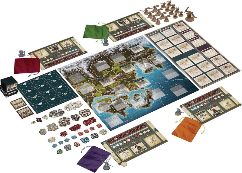 CMON Trudvang Legends Board Game | Tabletop Miniatures Strategy Game | Cooperative Fantasy Adventure Game for Adults and Teens | Ages 14+ | 1-4 Players | Average Playtime 120 Minutes | Made by CMON - Image 3