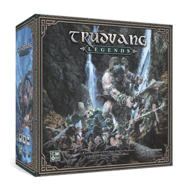 CMON Trudvang Legends Board Game | Tabletop Miniatures Strategy Game | Cooperative Fantasy Adventure Game for Adults and Teens | Ages 14+ | 1-4 Players | Average Playtime 120 Minutes | Made by CMON - Image 1