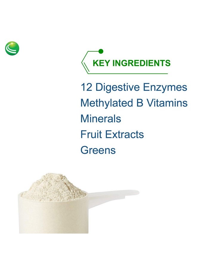 Nutra BioGenesis - Premiere Greens Multi Superfood Protein Fiber Antioxidant And Essential Nutrient Powder Supplement 322 G - Image 1