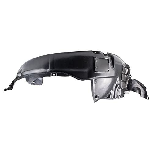 TRQ Front Left Inner Fender Liner Black Drivers Side Compatible with 2006-2010 Hyundai Azera HY1248112 - Image 1