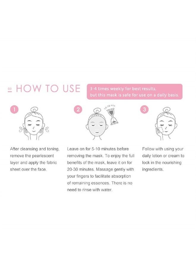 My Beauty Diary Natto Fermented Moisturizing Facial Mask, Instant Soothing Essence, Nutritious Protein Deep Hydrating Face Sheet Mask, Cream Serum for Aging and Mature Skin(8 Combo Pack)  - Image 4