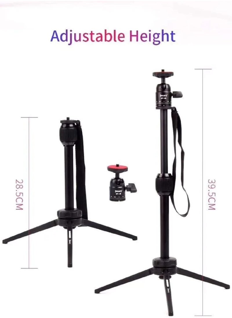 ELTRAZONE MT-68 Table-Top Extendable Foldable Tripod Stand for Mobile Phones, DSLRs, and Digital Cameras  - Image 5